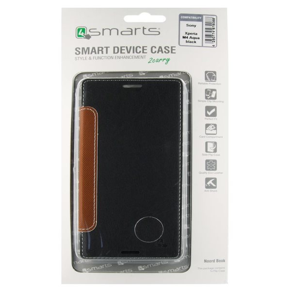 Flip Case NOORD for Sony Xperia M4 Aqua  black