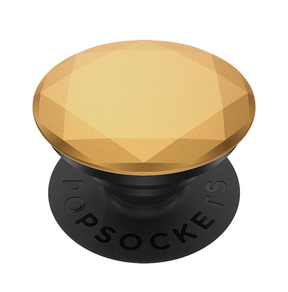 POPSOCKETS Metallic Diamond Medallion Gold Avtagbart Grip med Ställfunktion Premium POPSOCKETS Metallic Diamond Medallion Gold Avtagbart Grip med Ställfunktion Premium