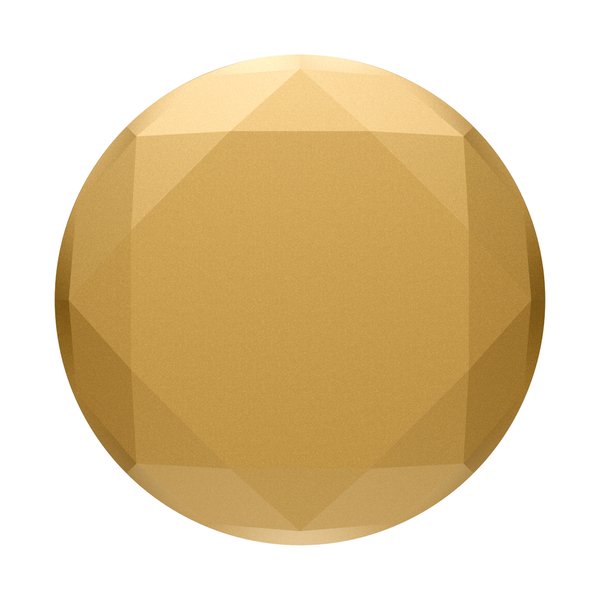 POPSOCKETS Metallic Diamond Medallion Gold Avtagbart Grip med Ställfunktion Premium POPSOCKETS Metallic Diamond Medallion Gold Avtagbart Grip med Ställfunktion Premium