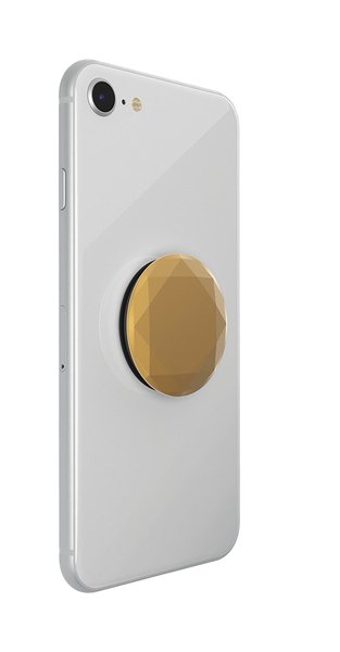POPSOCKETS Metallic Diamond Medallion Gold Avtagbart Grip med Ställfunktion Premium POPSOCKETS Metallic Diamond Medallion Gold Avtagbart Grip med Ställfunktion Premium