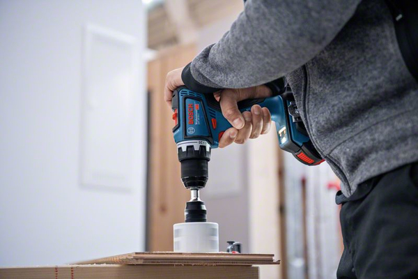 Bosch Cordless Drill GSR 18V-90 C Professional solo, 18V (blue/black, without battery and charger)