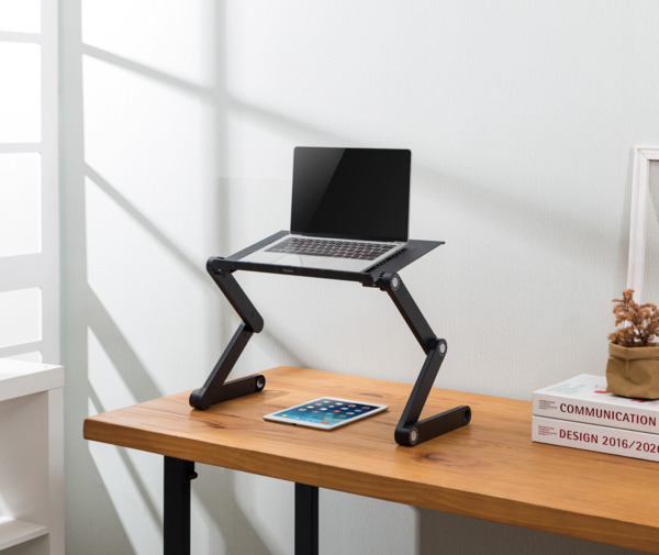 Deltaco Office höjdjusterbart laptopbord