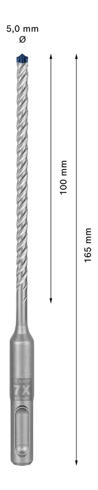 Bosch SDS plus-7X 5x100x165mm EXPERT