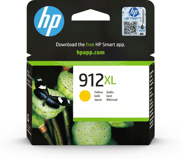 HP 912XL High Yield Yellow Ink Cartridge