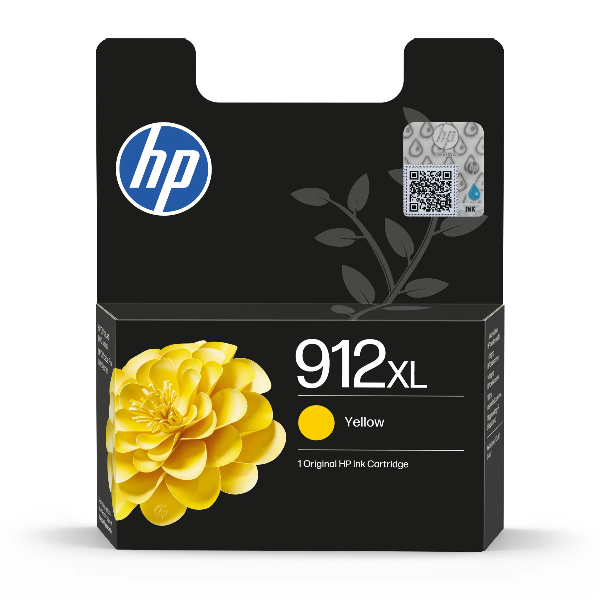 HP 912XL-mustekasetti, 8.5 ml, keltainen