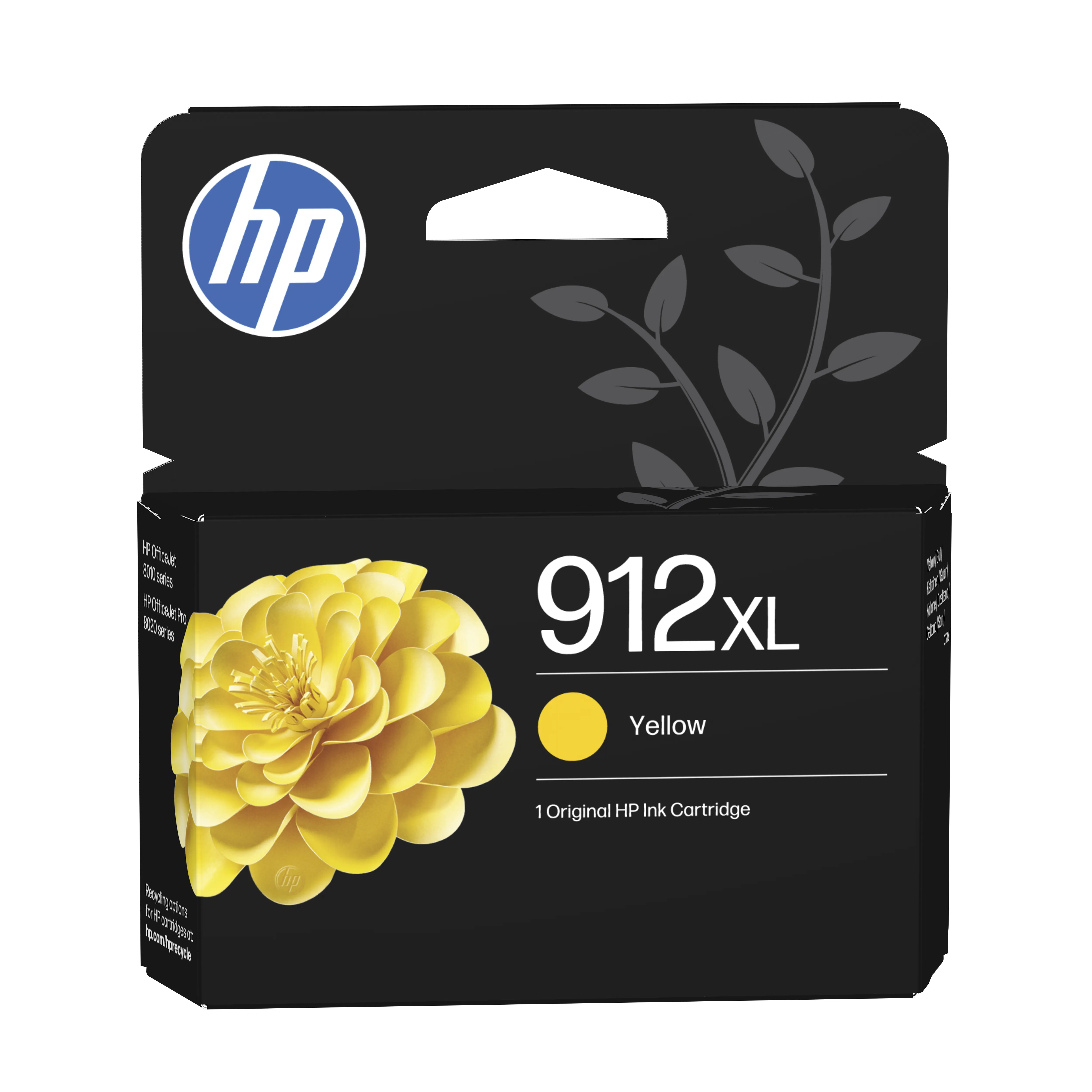 HP 912XL ink cartridge, 8.5 ml, Yellow