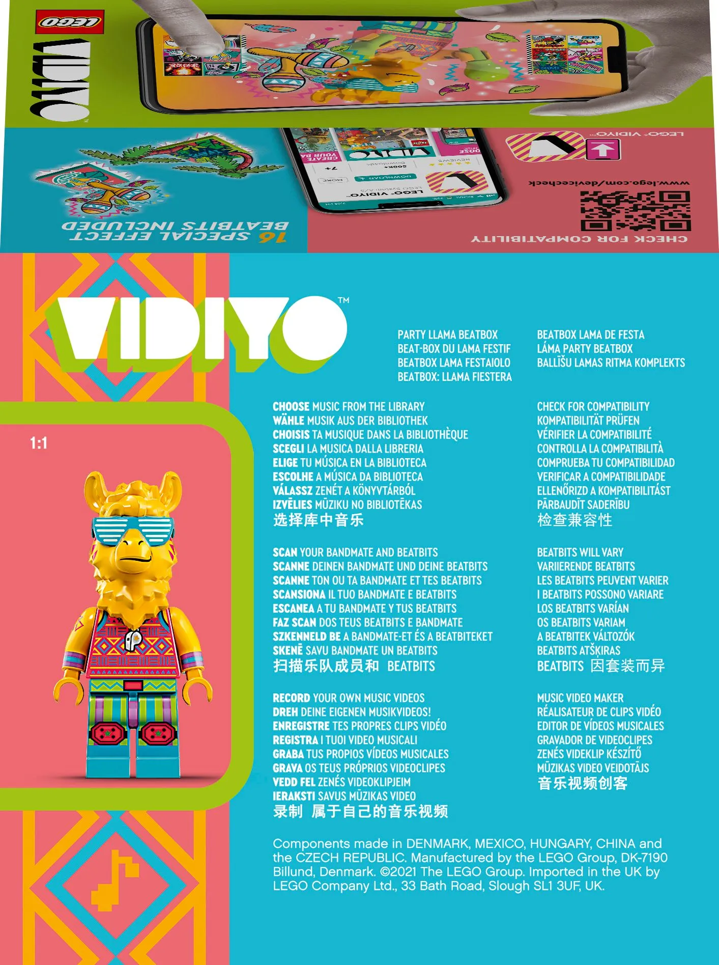 Lego Vidiyo Party Llama BeatBox 43105