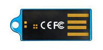 USB key MEM-Drive 4GB Store 'N' Go Micro Blue