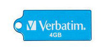 USB key MEM-Drive 4GB Store 'N' Go Micro Blue