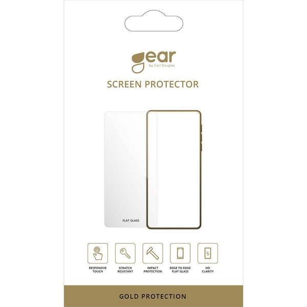 Gear iPhone Air 2.5D Gold Privacy Case Friendly - skärmskydd