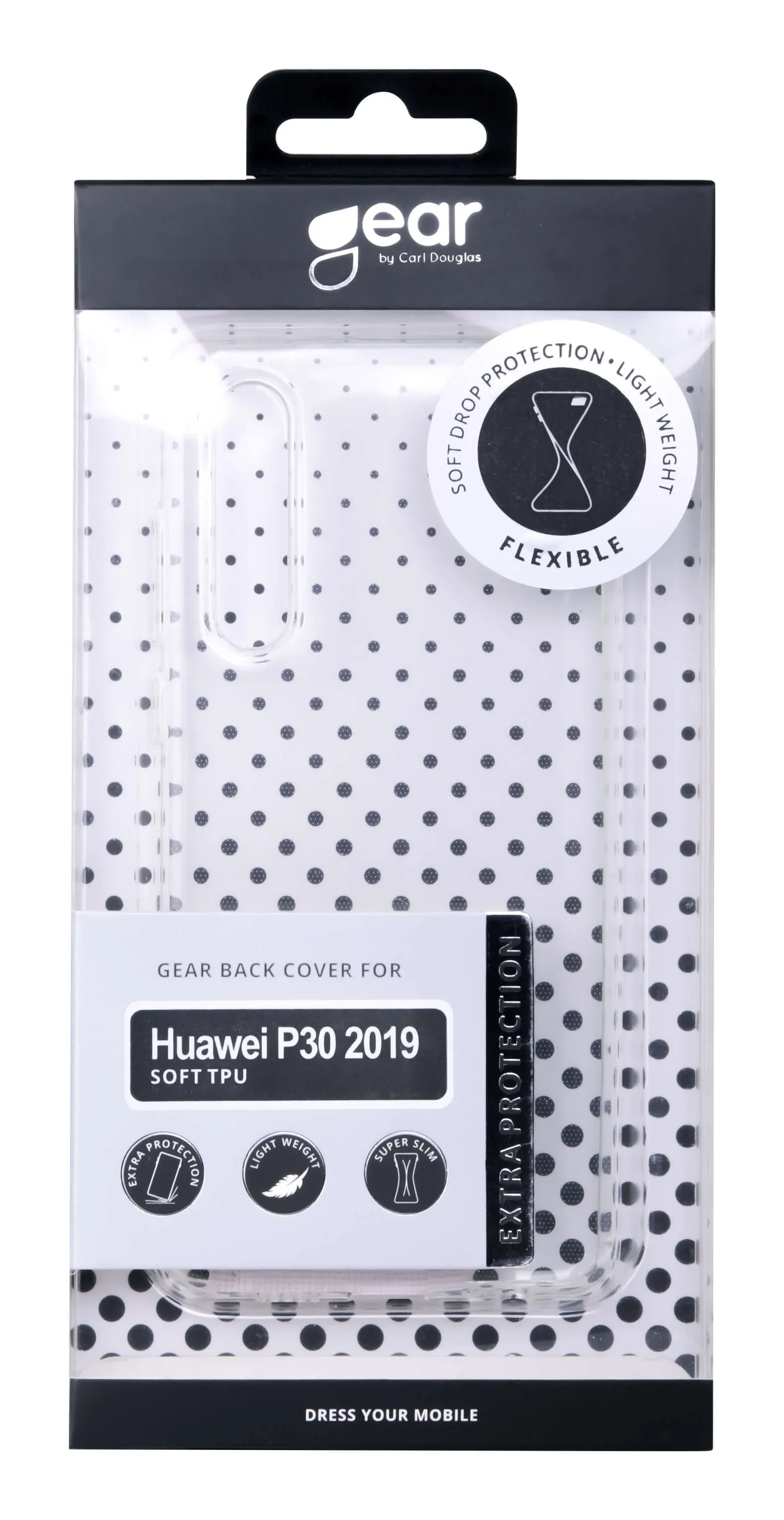GEAR TPU, Huawei P30 - Case, Transparent