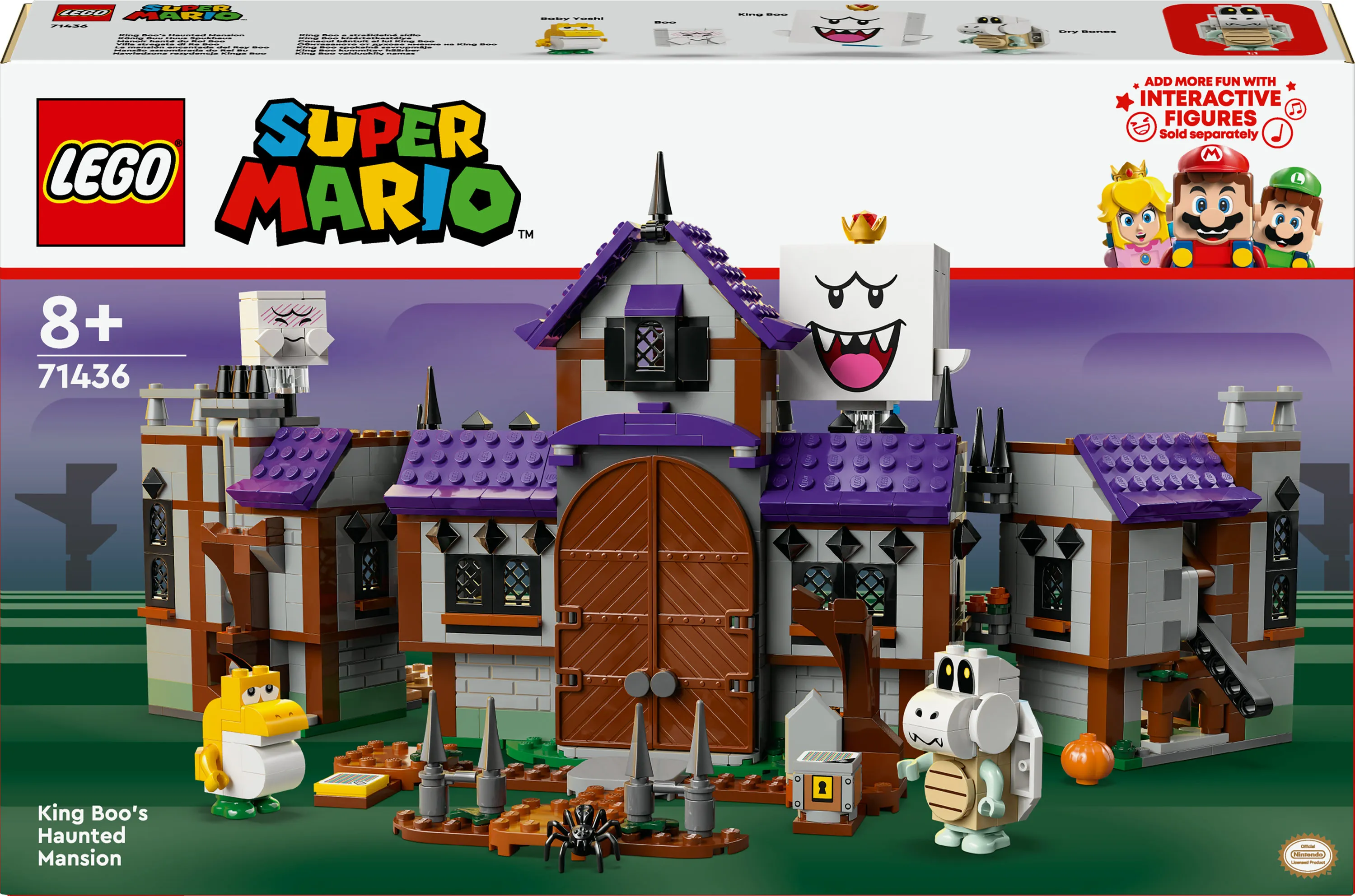 LEGO Super Mario King Boo&rsquo;s Haunted Mansion 71436