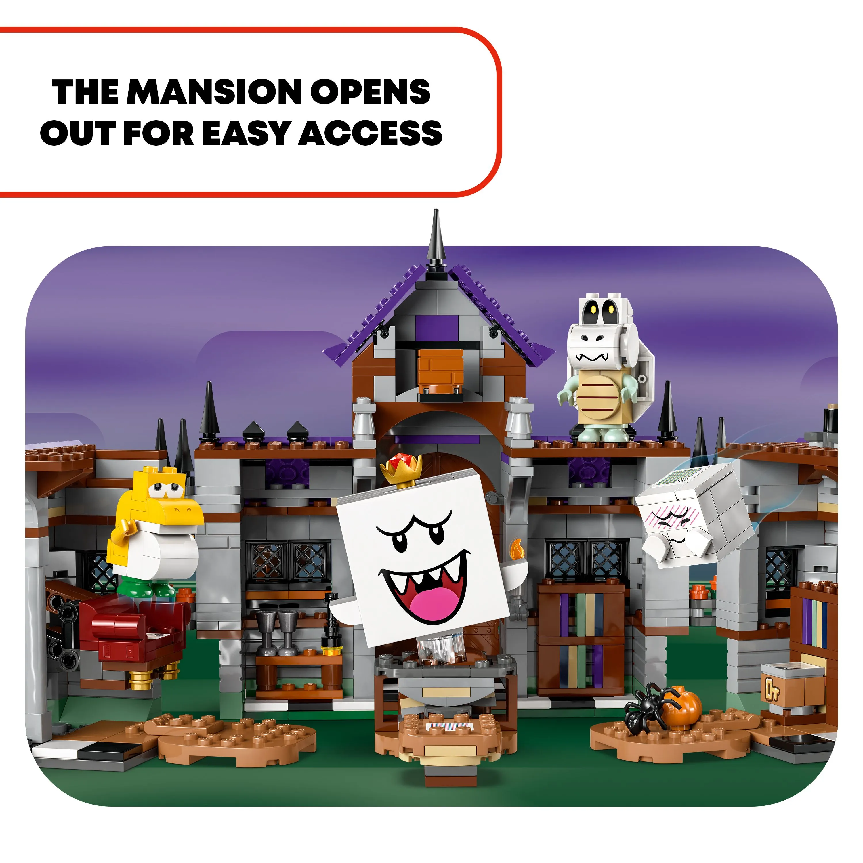 LEGO Super Mario King Boo&rsquo;s Haunted Mansion 71436