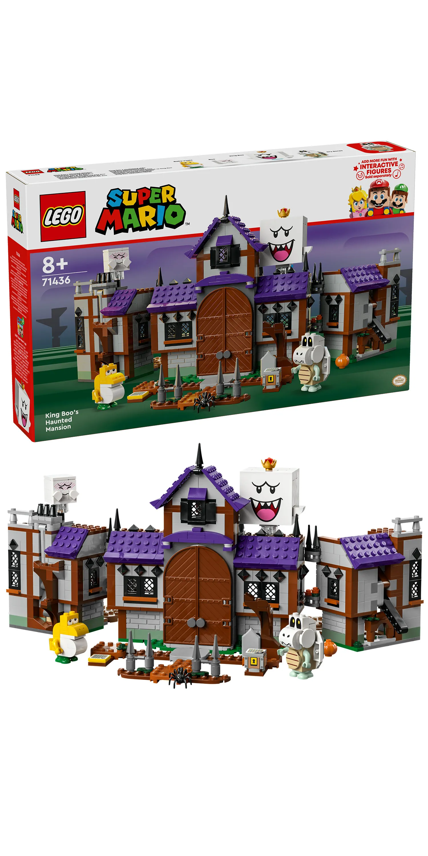 LEGO Super Mario King Boo&rsquo;s Haunted Mansion 71436