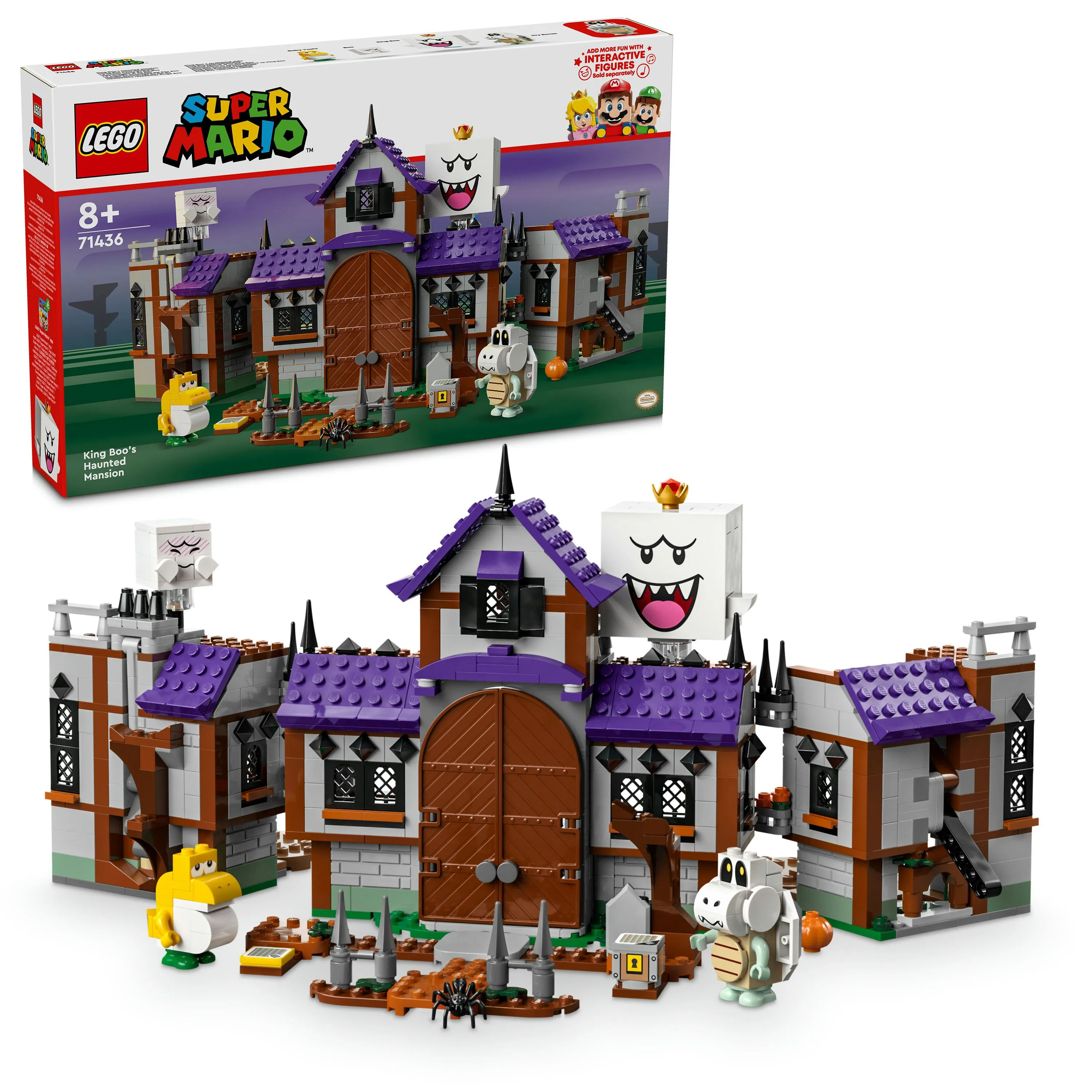 LEGO Super Mario King Boo&rsquo;s Haunted Mansion 71436