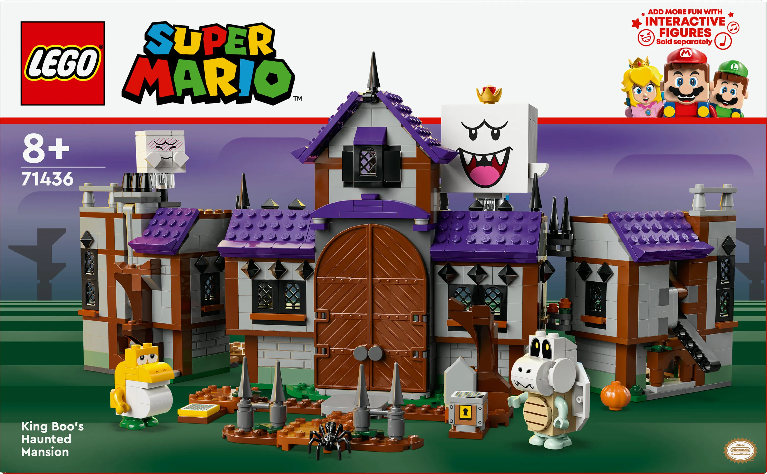 LEGO Super Mario King Boo&rsquo;s Haunted Mansion 71436
