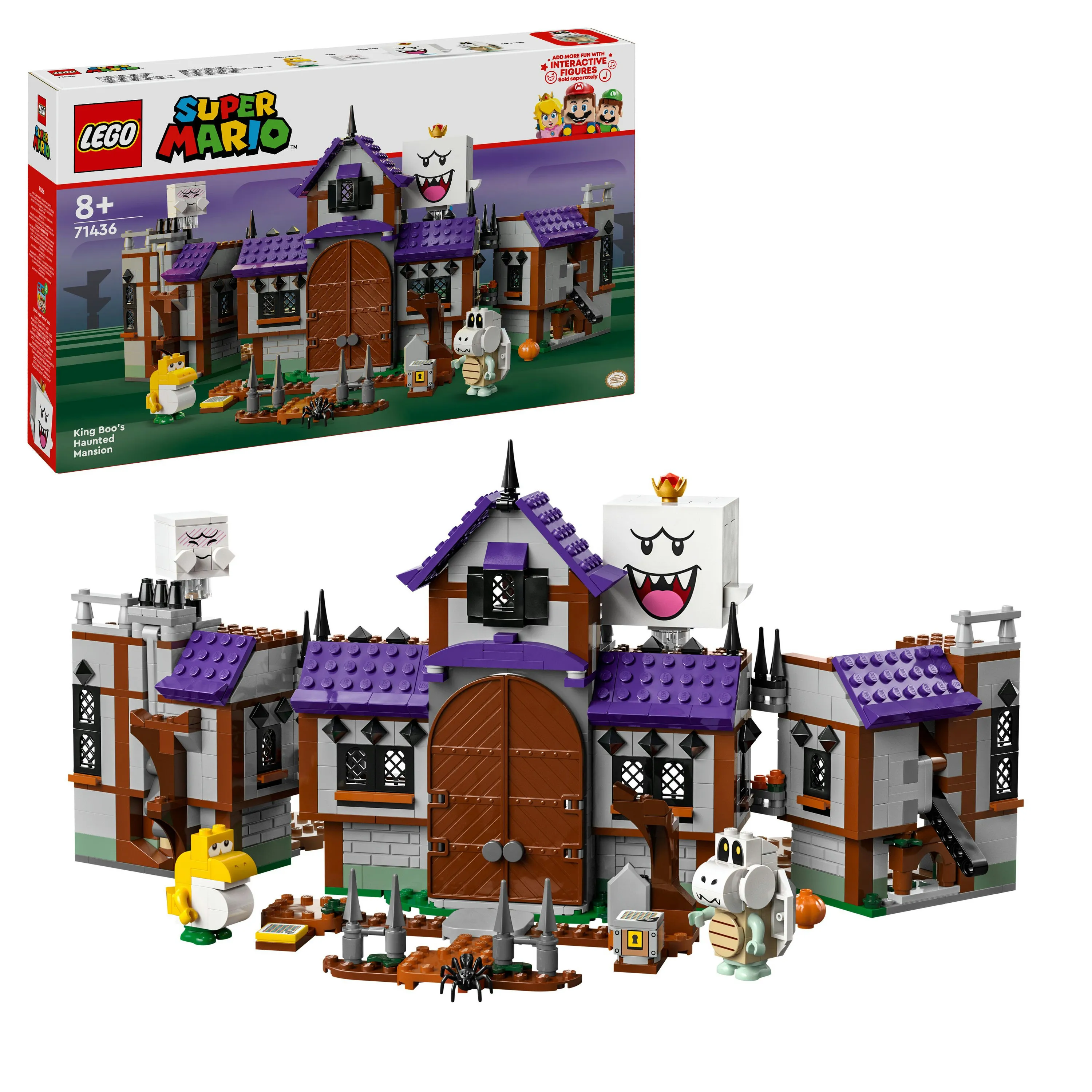 LEGO Super Mario King Boo&rsquo;s Haunted Mansion 71436