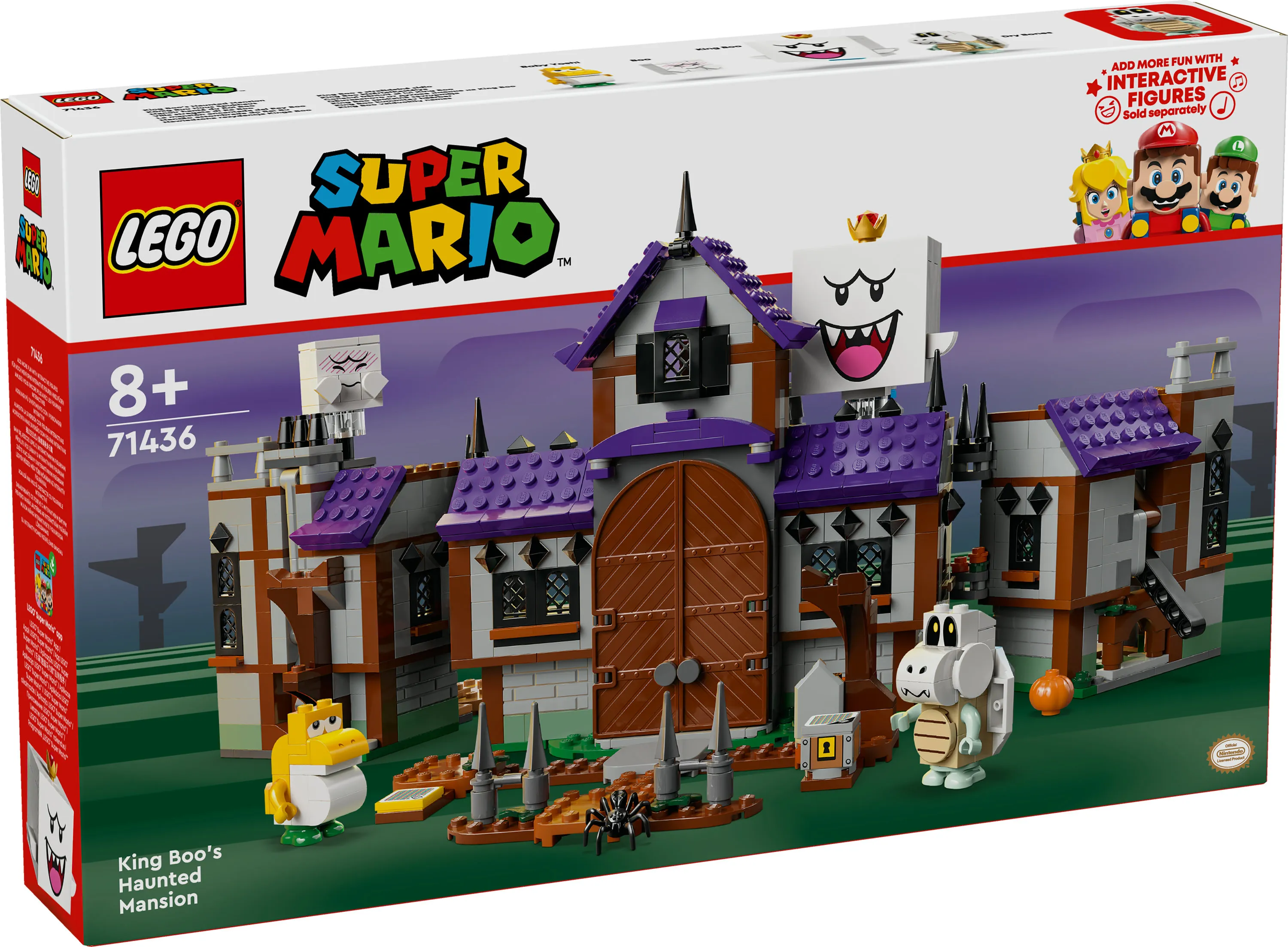 LEGO Super Mario King Boo&rsquo;s Haunted Mansion 71436