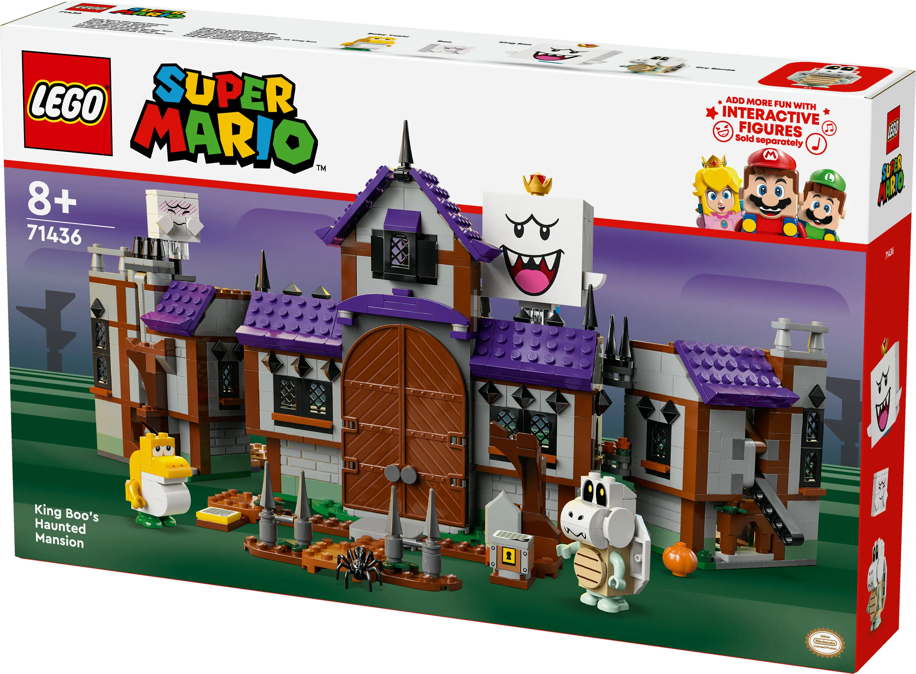 LEGO Super Mario King Boo&rsquo;s Haunted Mansion 71436