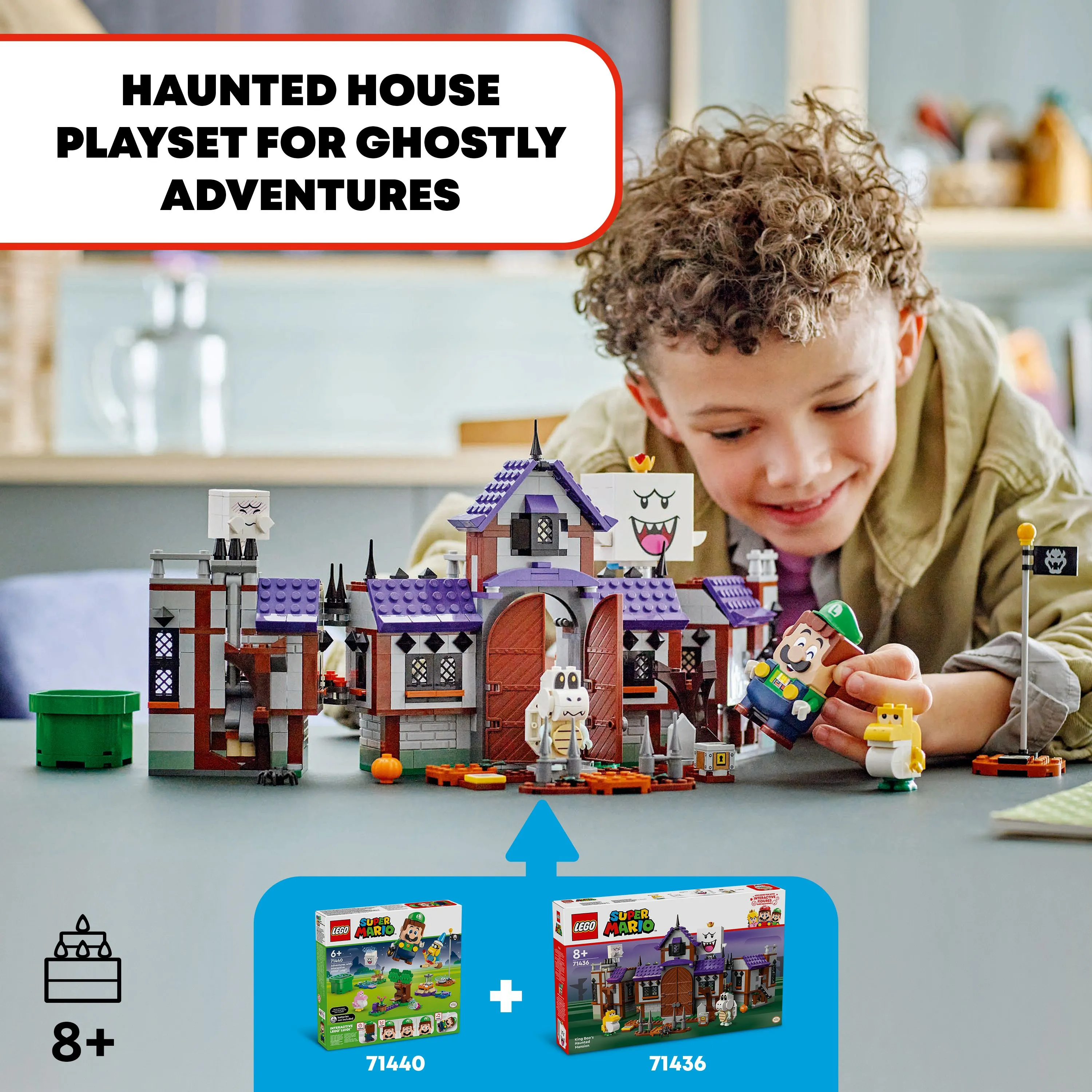 LEGO Super Mario King Boo&rsquo;s Haunted Mansion 71436