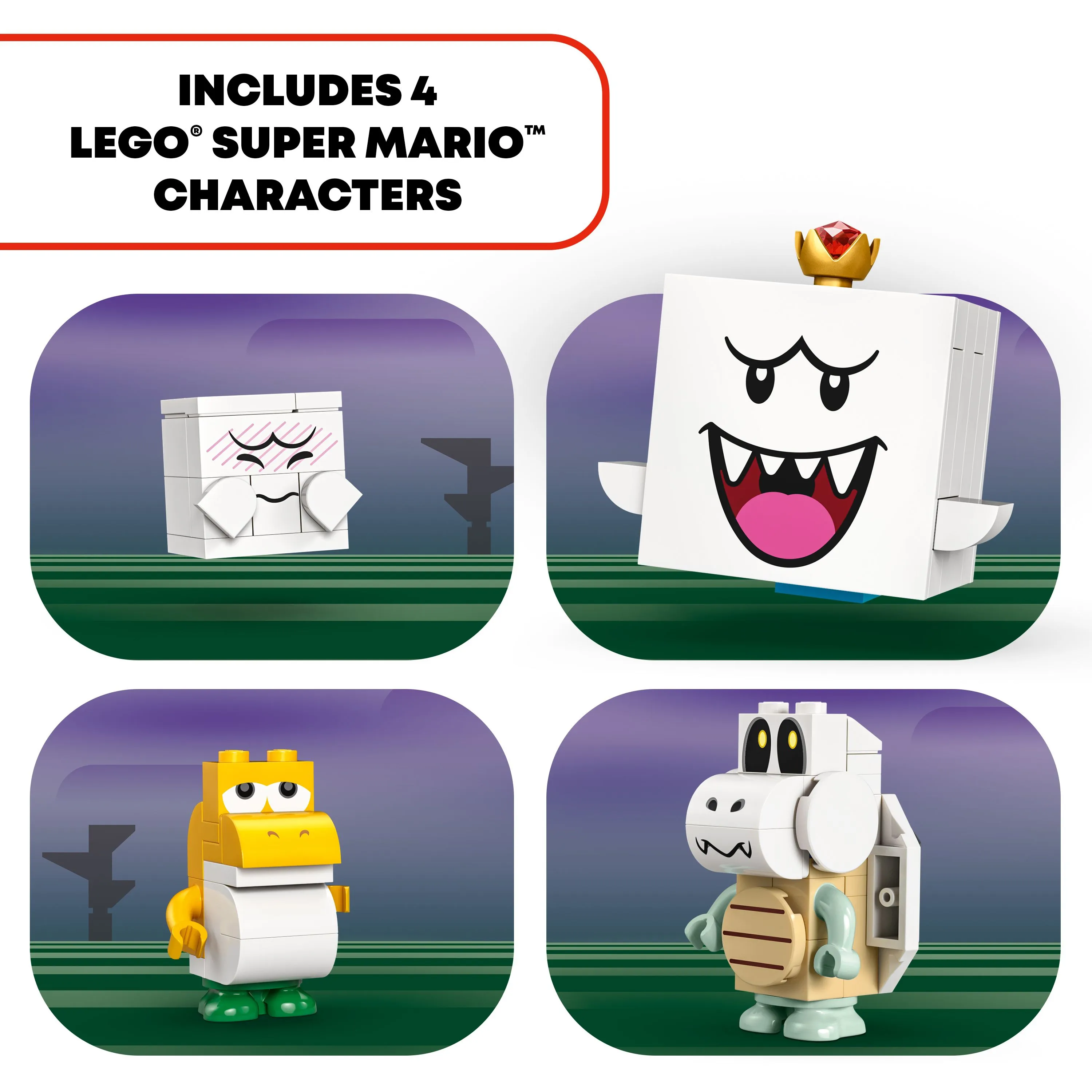 LEGO Super Mario King Boo&rsquo;s Haunted Mansion 71436