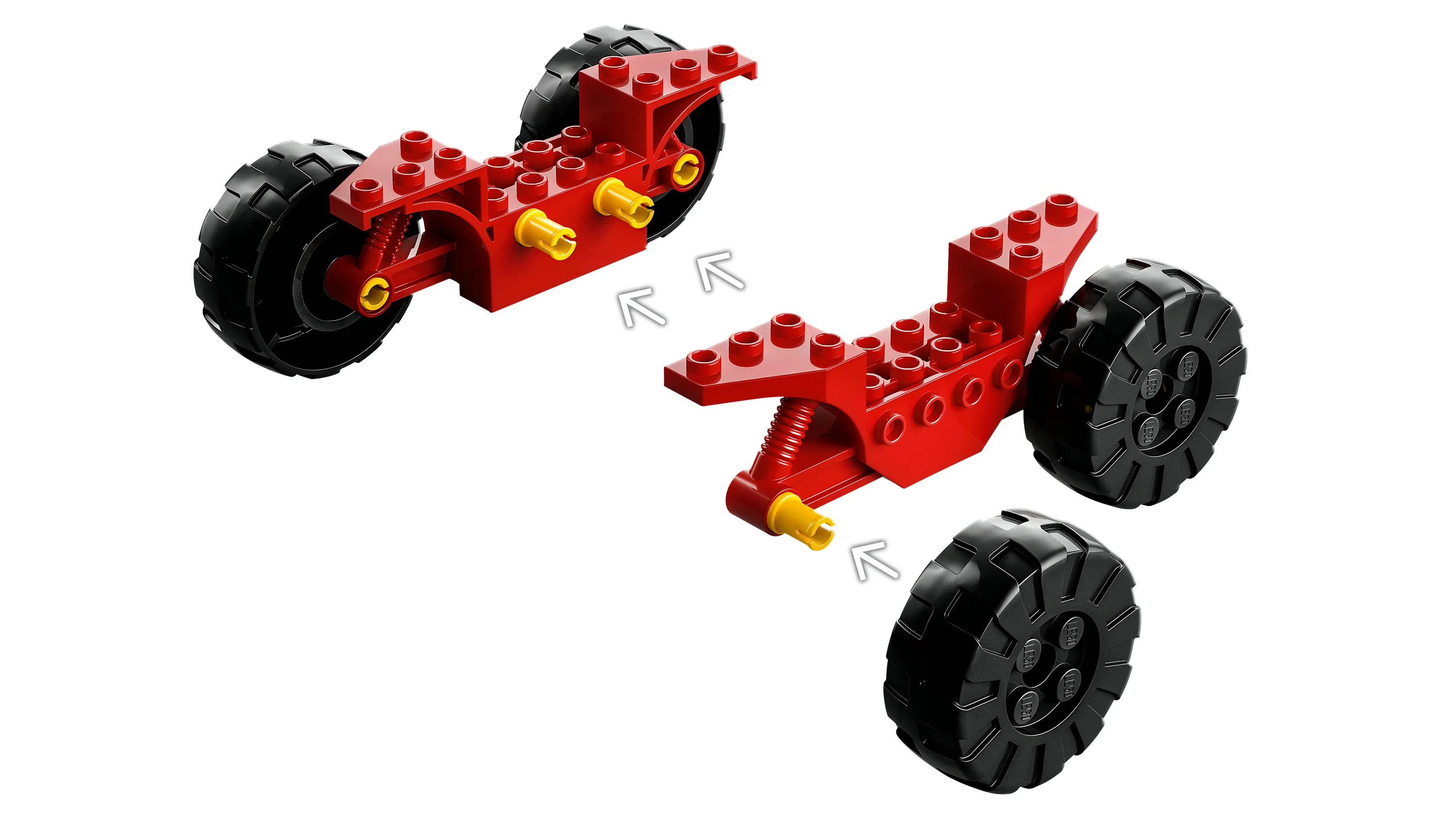 LEGO NINJAGO Kais och Rass bil- och motorcykelstrid 71789