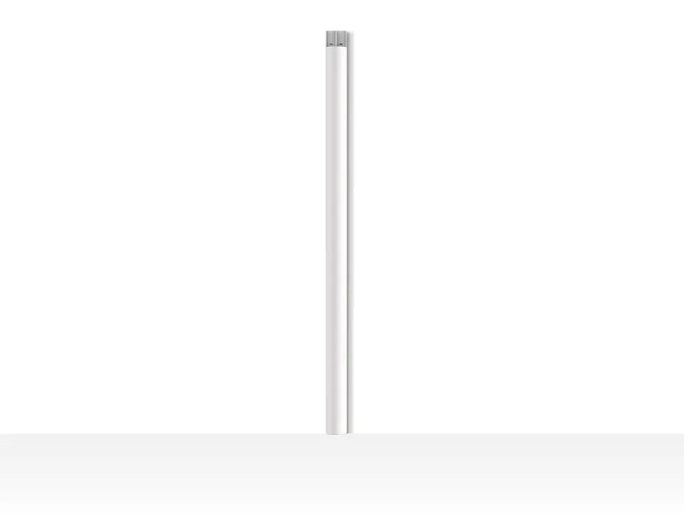 M Cable Cover Super Slim White 75mm W - 1100mm L