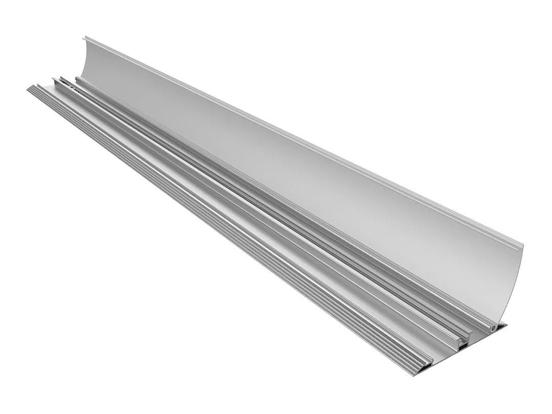 M Cable Cover Floor Aluminum - 139mm W - 1100mm L