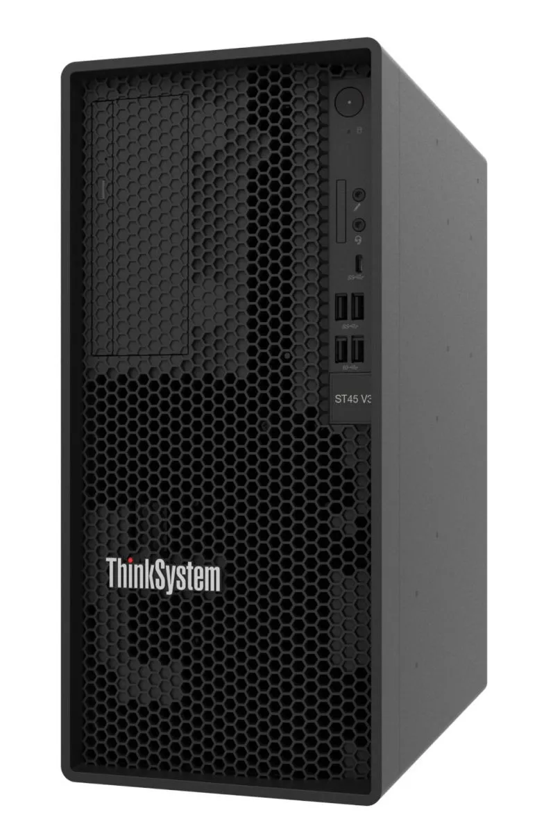 LENOVO ThinkSystem ST45 V3 AMD EPYC 4244P 6C 3.8GHz 32MB Cache No RAID 2x960GB Micron 5400 Pro SSD 1x16GB 500W 3 year