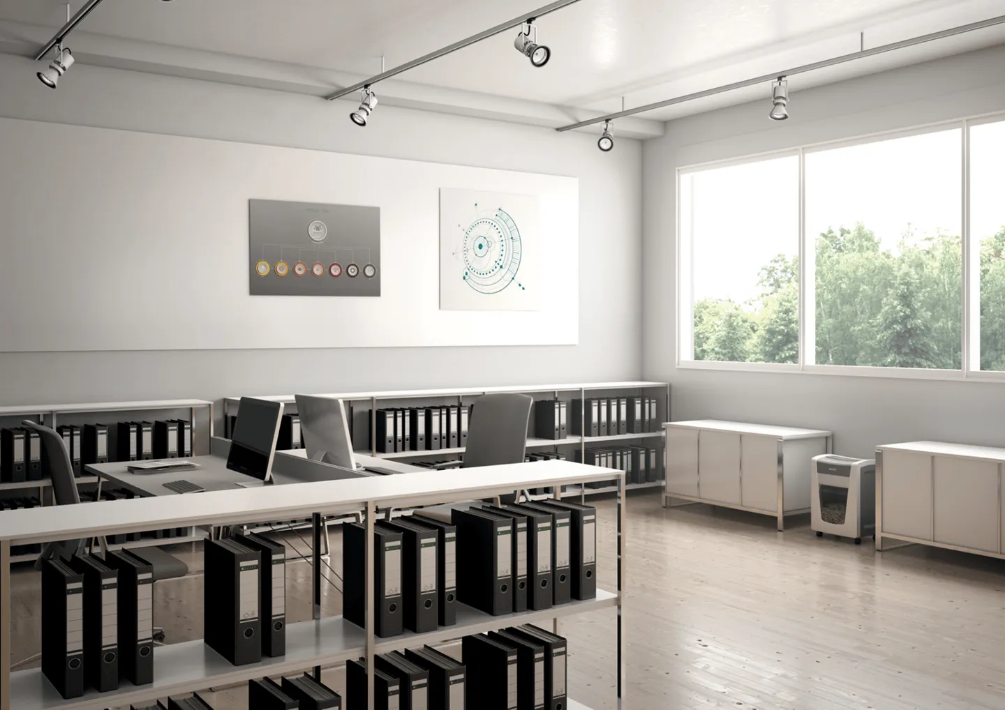 Paperintuhooja Leitz IQ Office Pro P5