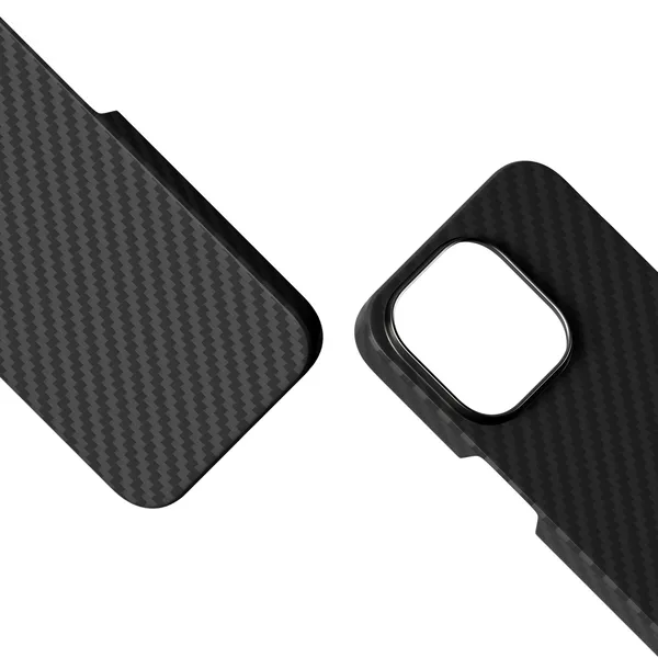Epico Mag+ Carbon Case for iPhone 15 Pro Max - black