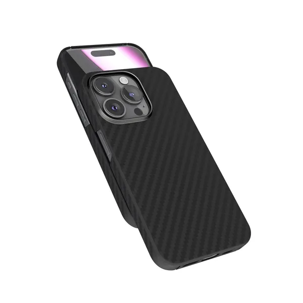 Epico Mag+ Carbon Case for iPhone 15 Pro Max - black