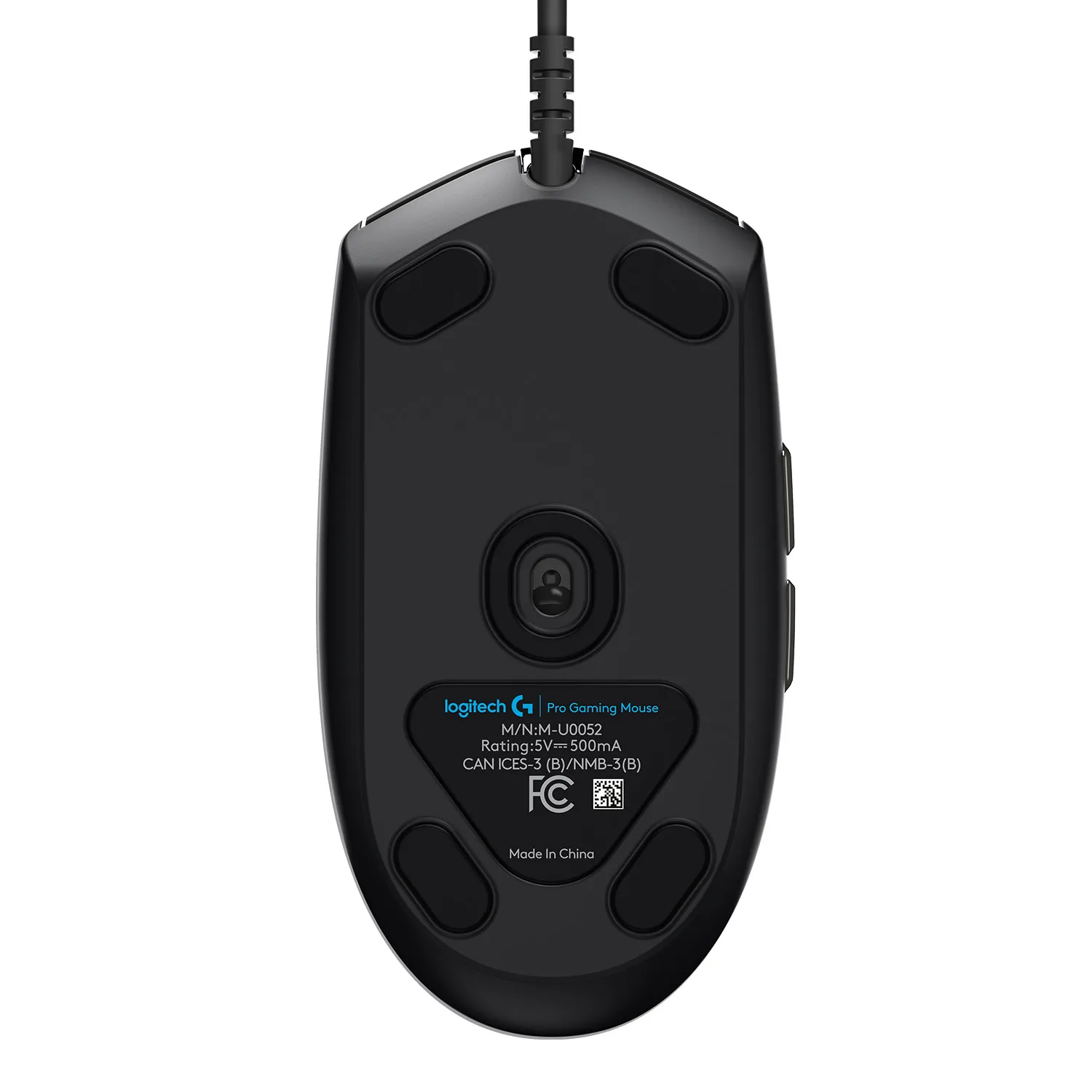 Logitech PRO HERO Wired Gaming Mouse, Black