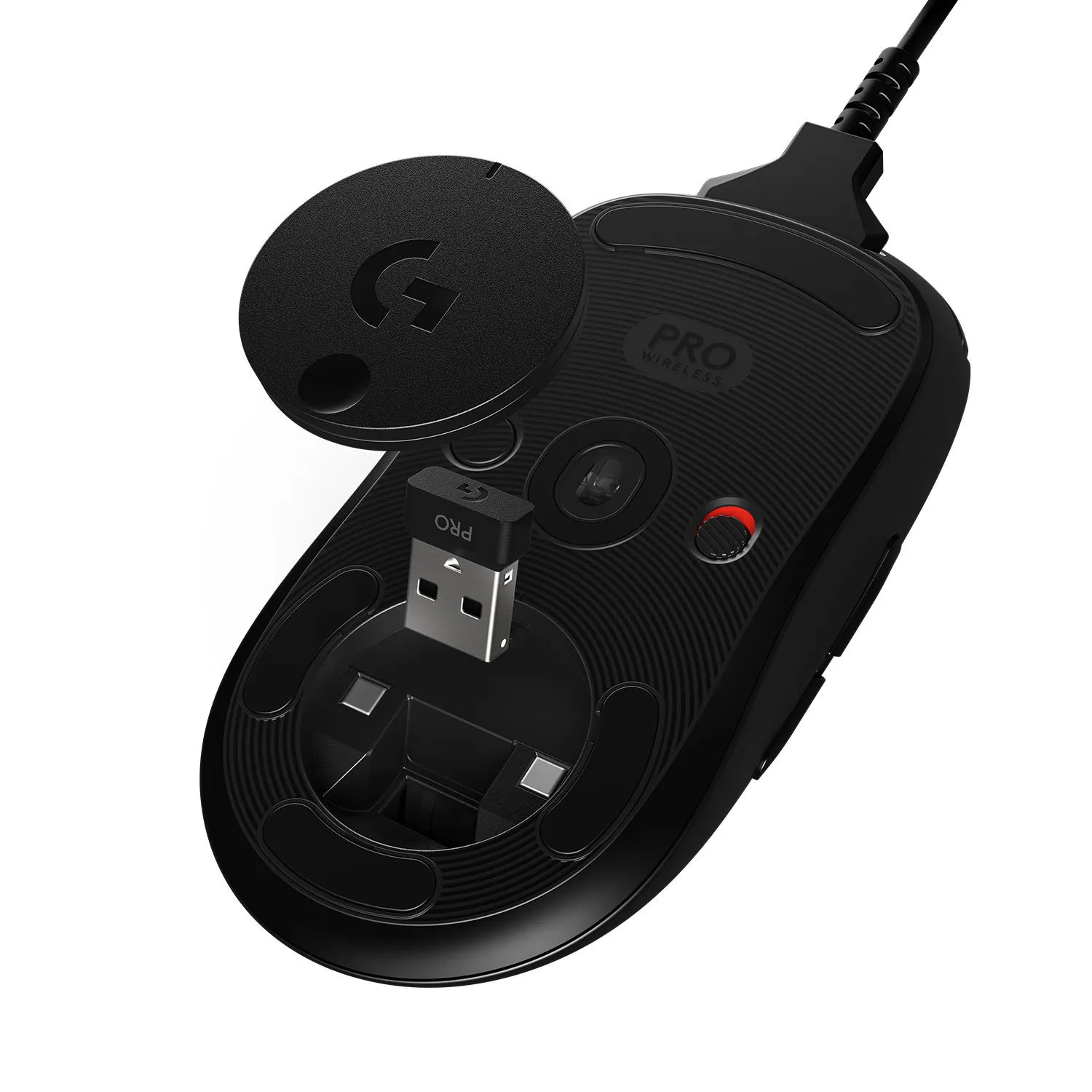 Logitech PRO HERO - gaming mouse, black