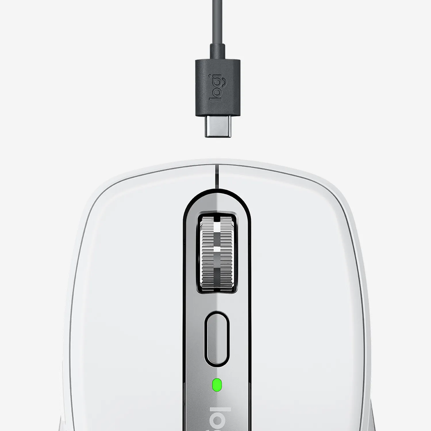 Logitech MX Anywhere 3 Wireless Mouse, Pale Grey
