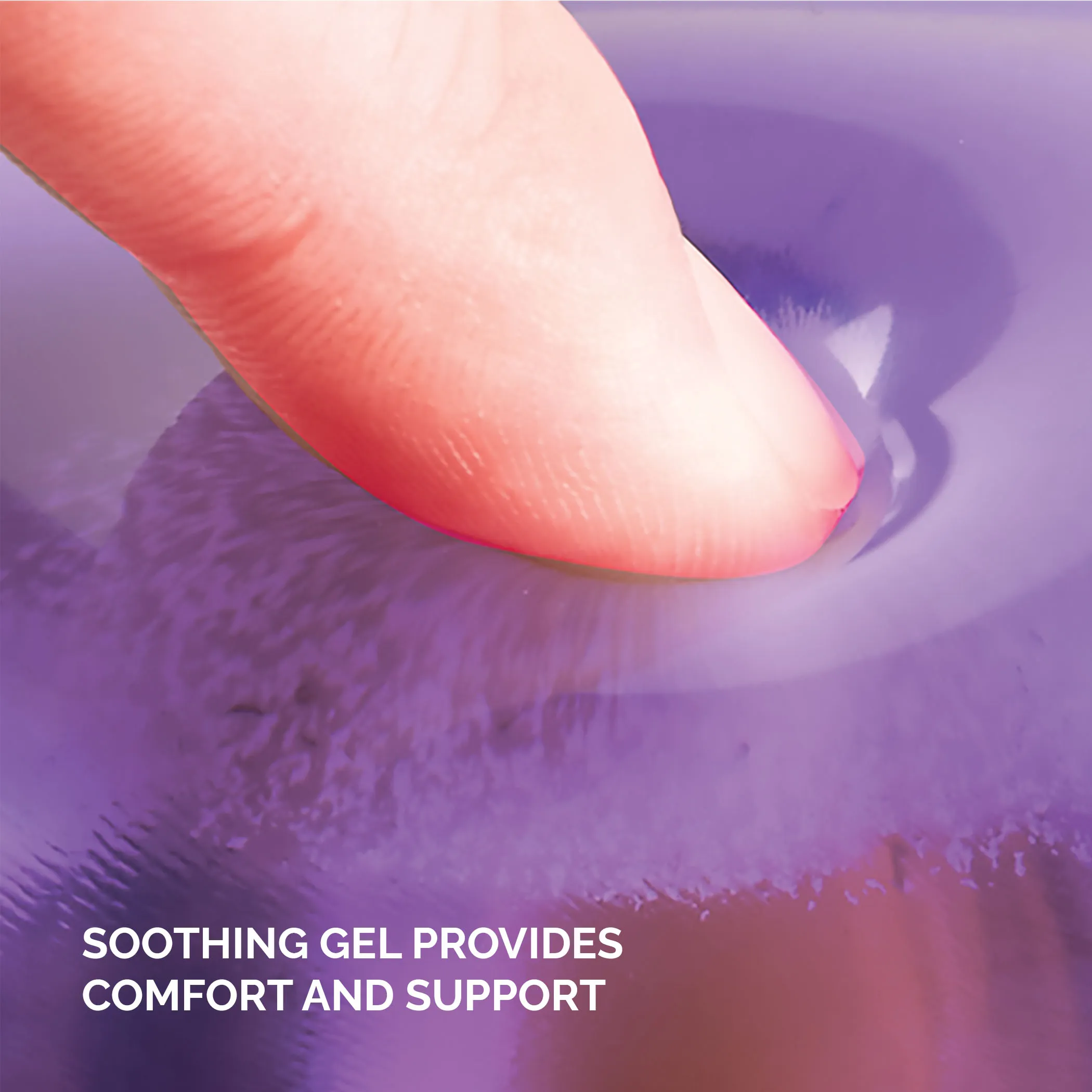 FELLOWES CRYSTAL FLEX REST PURPLE