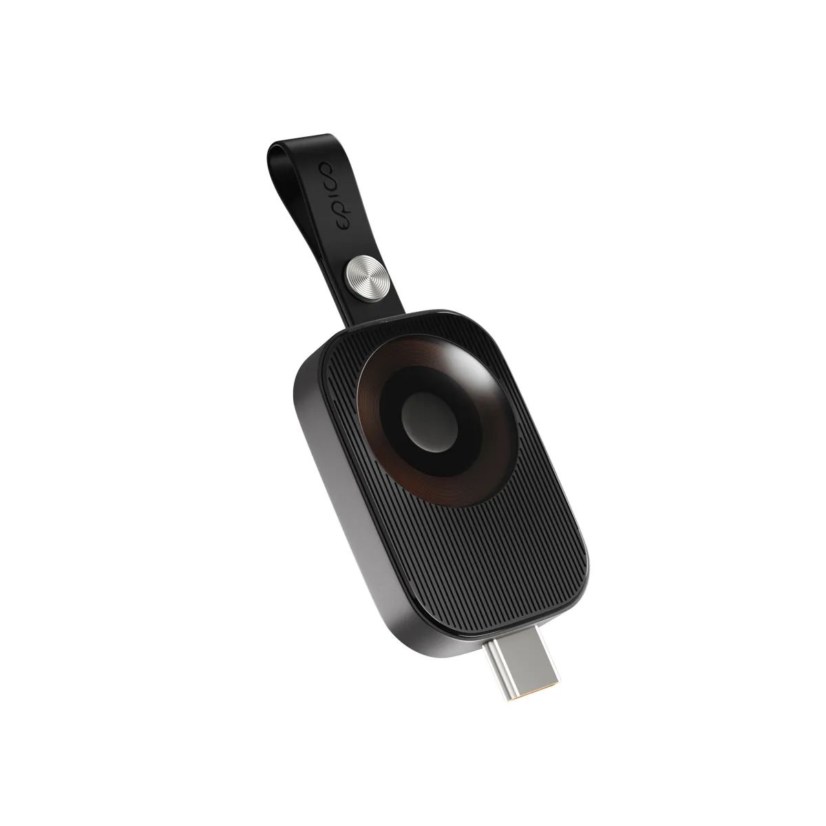Epico UltraBase Mini Wireless USB-C Charger EO20 | Apple Watch | Black | Travel-friendly design