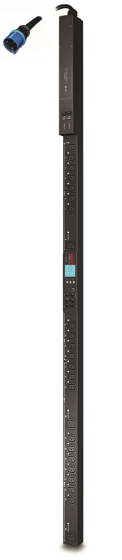 APC Rack PDU 2G Switched Plus ZeroU 32A 230V (21) C13 (3) C19