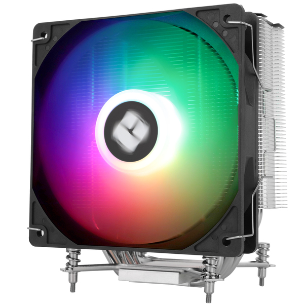 Thermalright Assassin X 120 Refined SE, 120 mm ARGB -prosessorij&auml;&auml;hdytin, musta