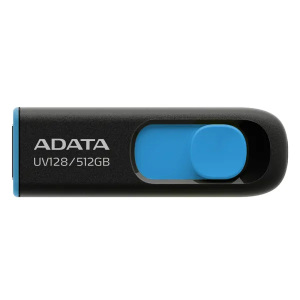A-DATA UV128 USB 3.2 Gen 1 512GB memory stick, Black/Blue