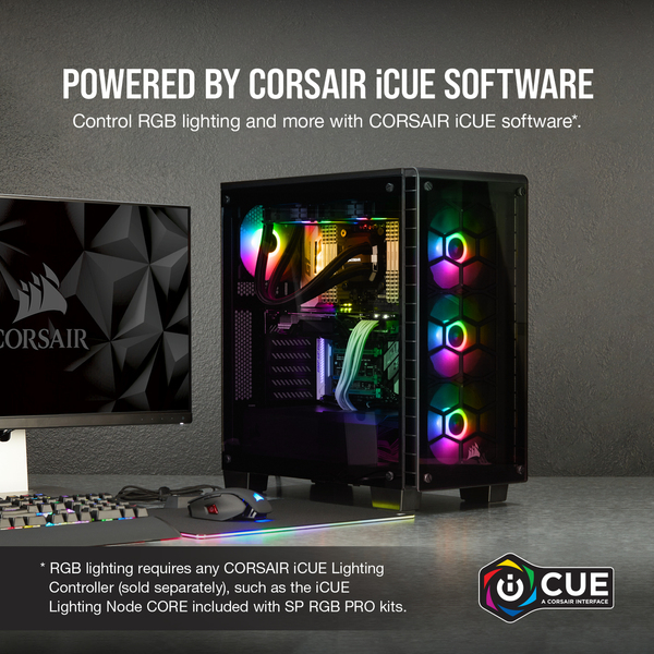 Corsair Fan, SP140 RGB PRO Dual Pack