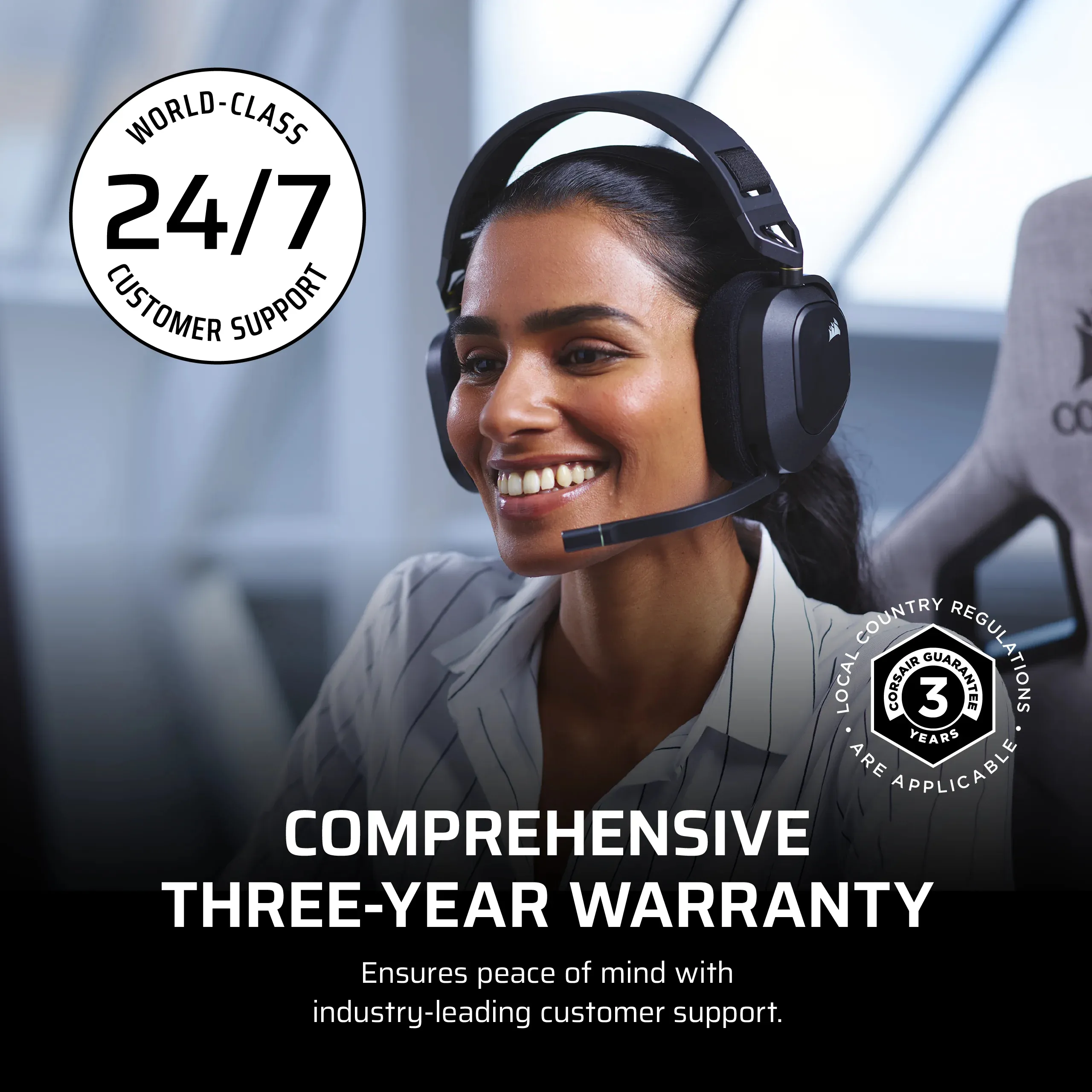 Corsair EX300U 2TB External SSD with USB 3.2 Gen 2 (USB-C), Portable, Shock Resistant, Grey