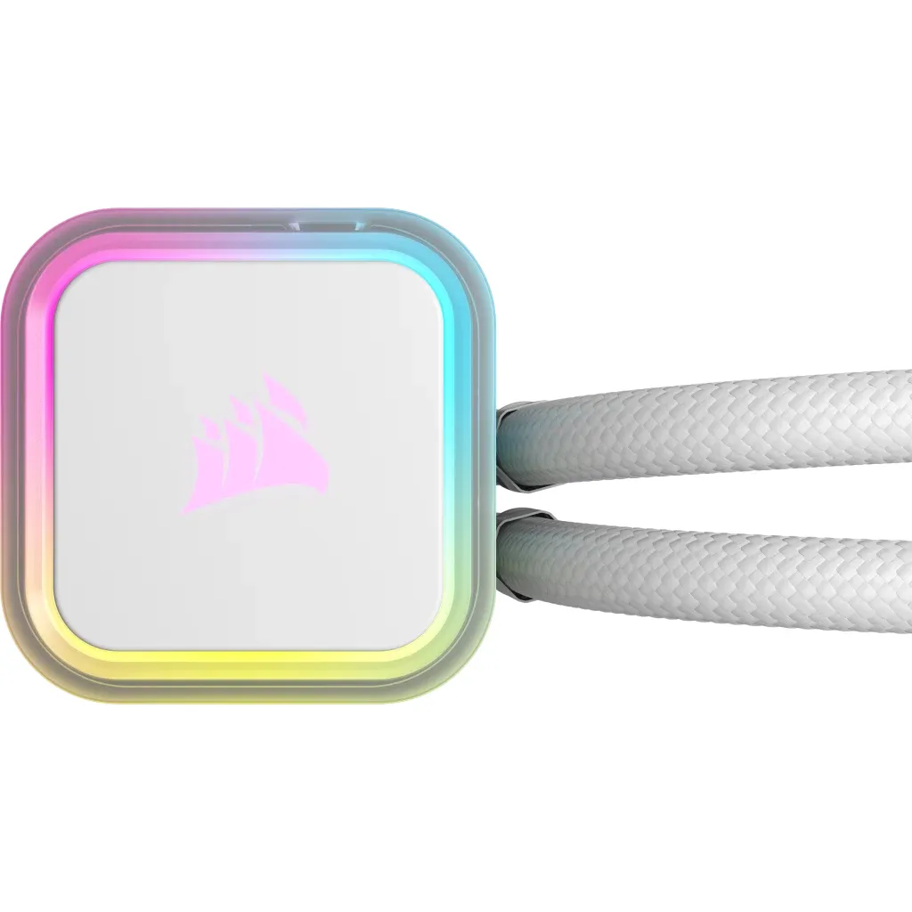 Corsair iCUE H100i Elite RGB White Liquid CPU Cooler
