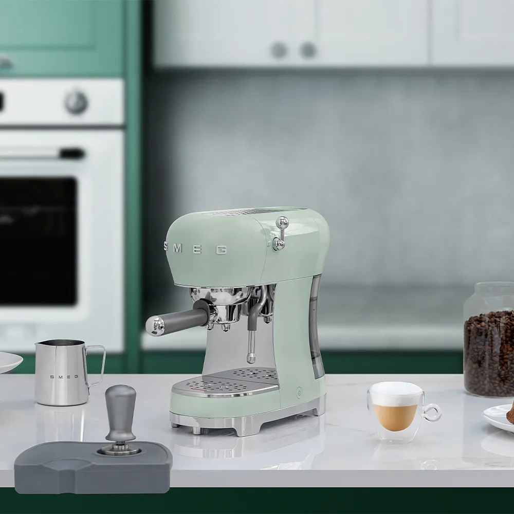 Smeg 50's Style - espressomaskin, Grön