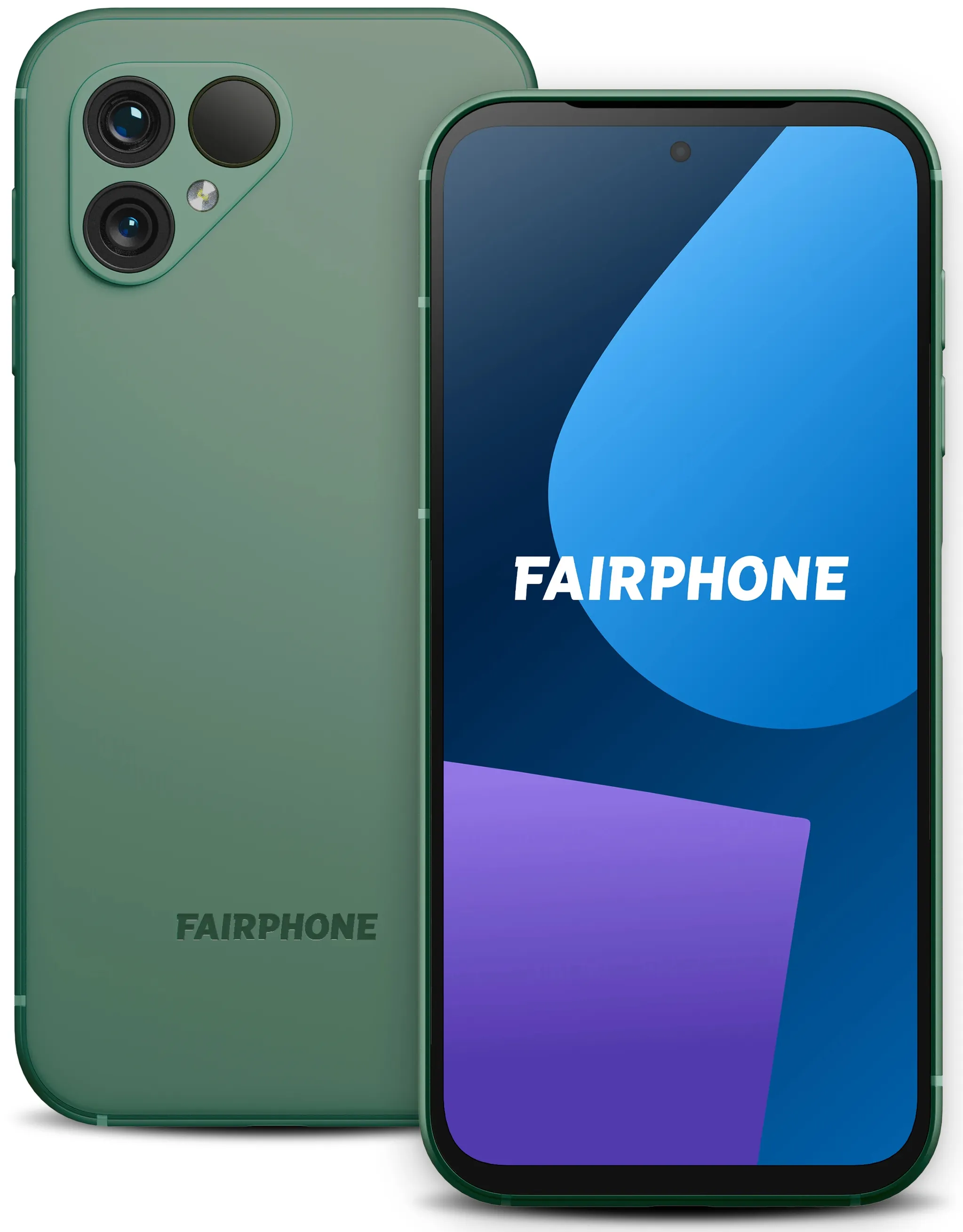Fairphone 5 6/128 Gt -puhelin, vihreä