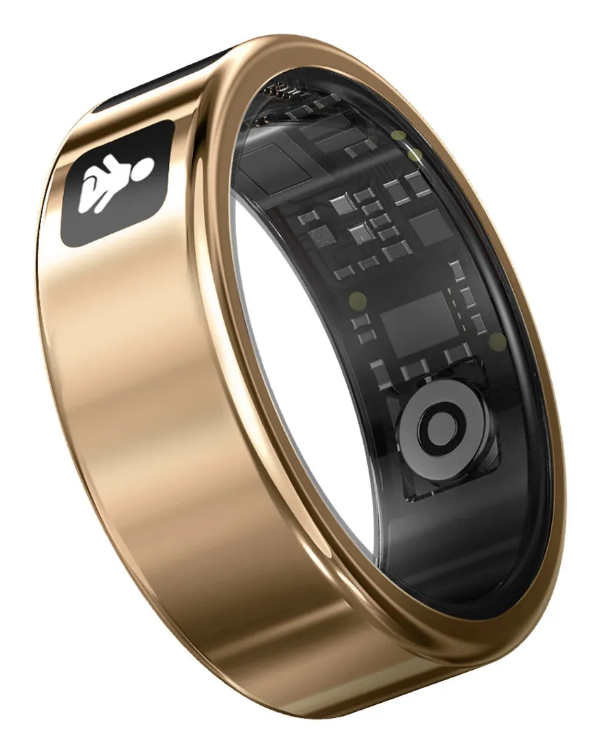 Fitring - smart ring med LCD-sk&auml;rm, XL