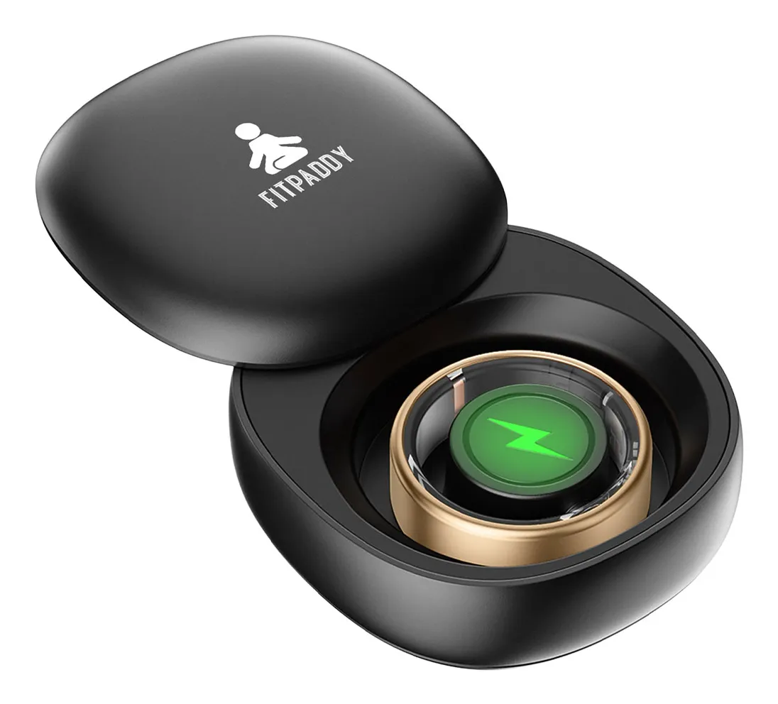 Fitring - smart ring med LCD-sk&auml;rm, XL