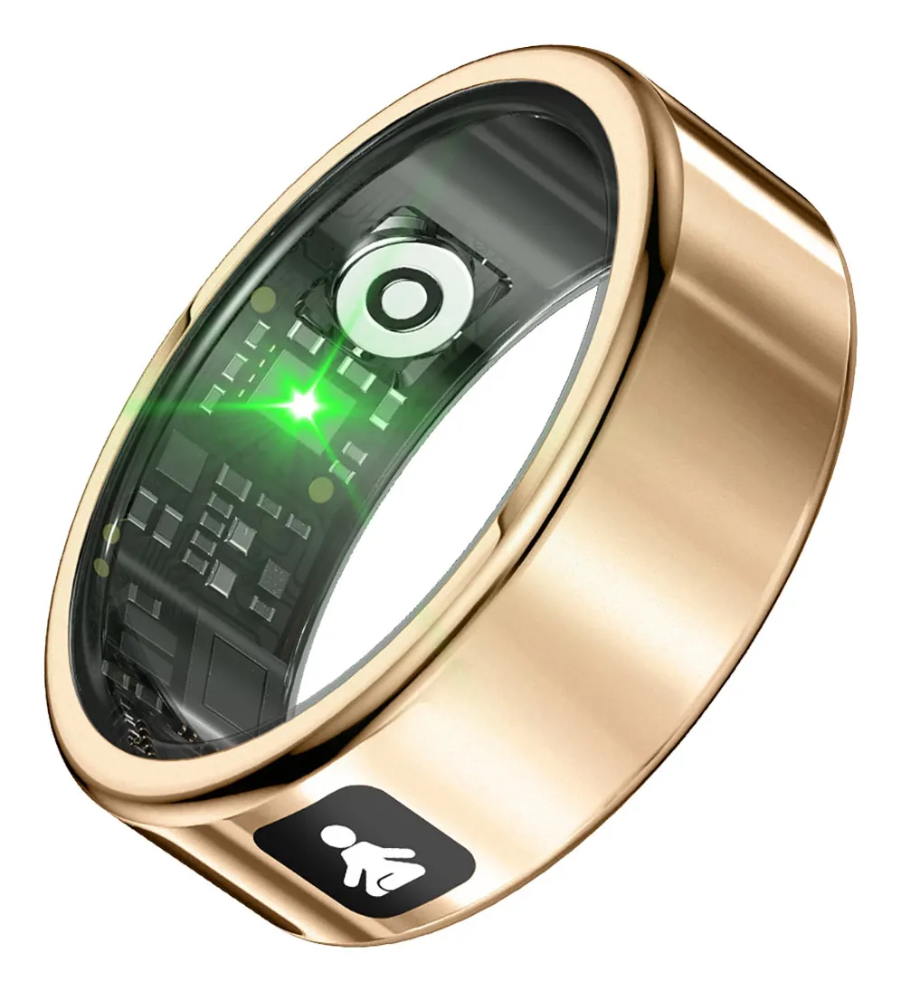 Fitring - smart ring med LCD-sk&auml;rm, XL