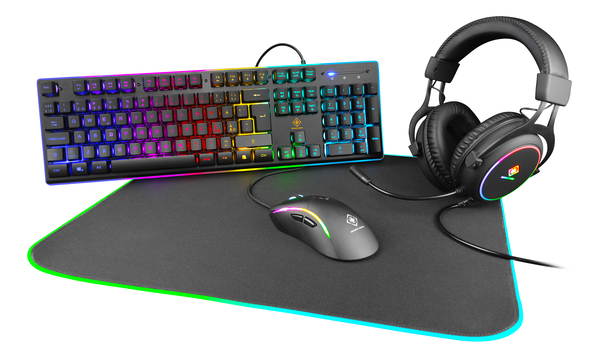 Deltaco Gaming 4-in-1 RGB Gaming Gear Kit