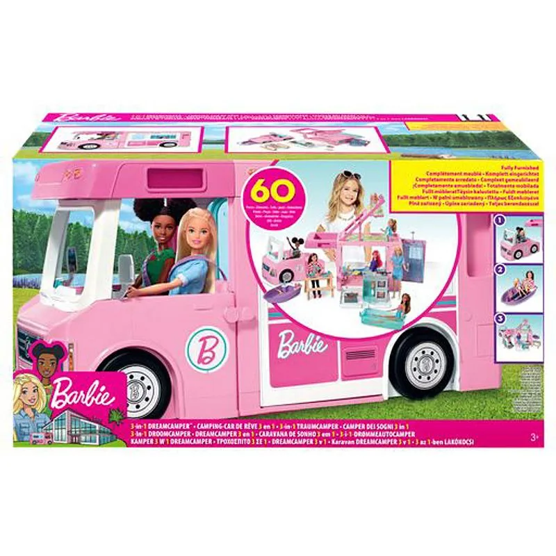 Barbie 3-in-1 Super Adventure Camper GHL93